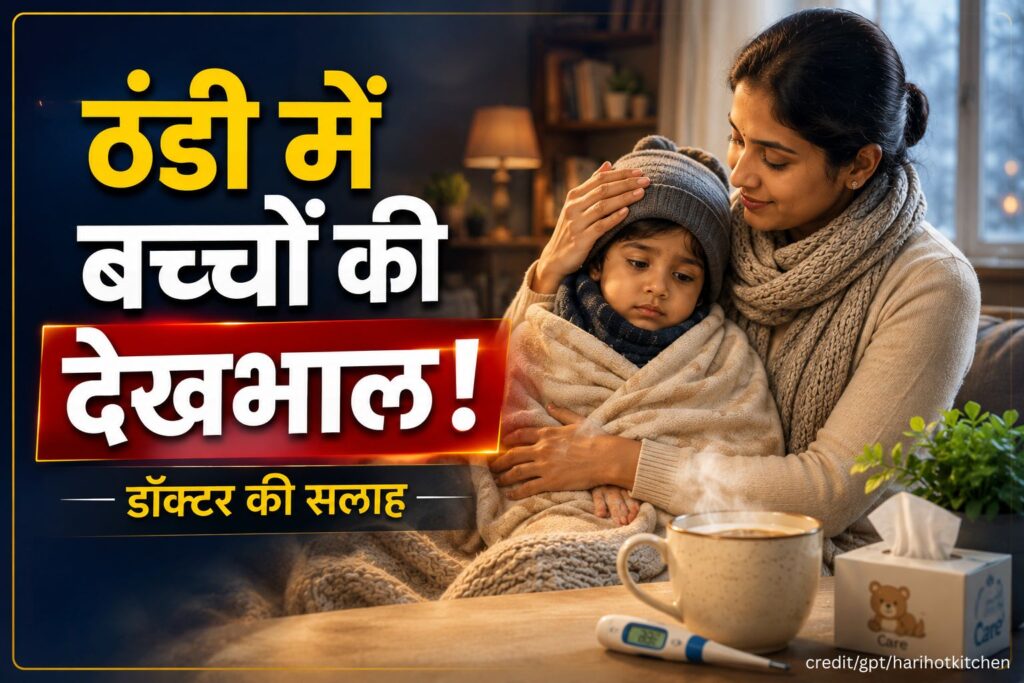 ठंडी में बच्चों की देखभाल कैसे करें