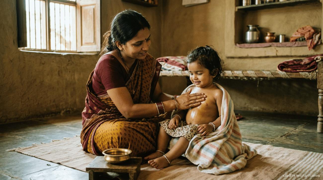 छोटे बच्चों को सर्दी से बचाने के घरेलू उपाय